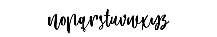 HelloAugust Font LOWERCASE