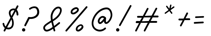 HelloAusten-Regular Font OTHER CHARS