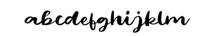 HelloAutumn Regular Font LOWERCASE