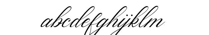 HelloBrideScript-Regular Font LOWERCASE