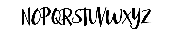HelloBunny-Handwriting Font UPPERCASE