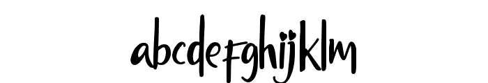 HelloBunny-Handwriting Font LOWERCASE