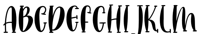 HelloCrafts-Regular Font UPPERCASE