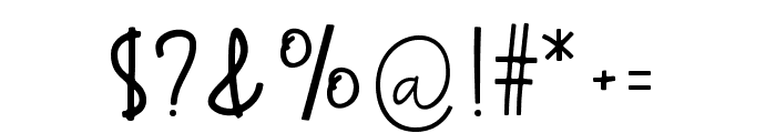 HelloDarling-Regular Font OTHER CHARS