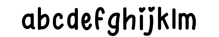 HelloDay-Regular Font LOWERCASE