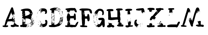 HelloFriday-Regular Font UPPERCASE