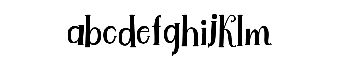 HelloHalentiaSans-Regular Font LOWERCASE
