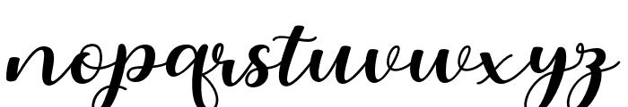 HelloLovedScript Font LOWERCASE