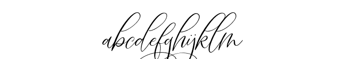 HelloMadelyne Font LOWERCASE