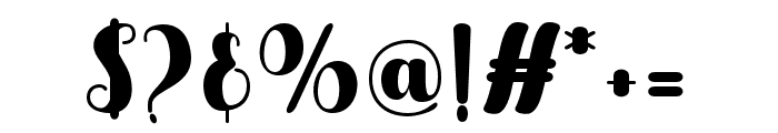HelloMorning-Regular Font OTHER CHARS