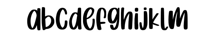 HelloRainy Font LOWERCASE