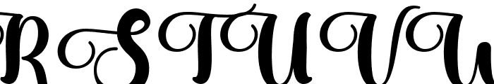 HelloRatysa-Regular Font UPPERCASE