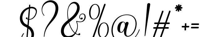 HelloRobiytonItalic-Regular Font OTHER CHARS