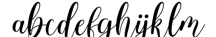 HelloRobiytonItalic-Regular Font LOWERCASE