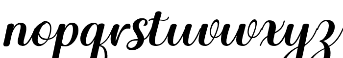 HelloSamanthaItalic-Italic Font LOWERCASE