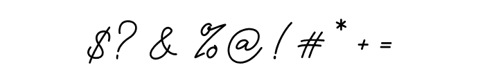 HelloSignature Font OTHER CHARS