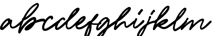 HelloSister-Script Font LOWERCASE