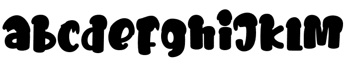 HelloSnowSwash Font LOWERCASE