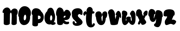 HelloSnowSwash Font LOWERCASE