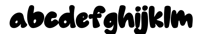 HelloSpingBlackRegul Font LOWERCASE