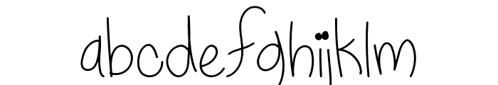 HelloSpringBreakfast Font LOWERCASE