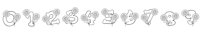 HelloSunflower Font OTHER CHARS