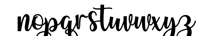 HelloSweetnessScript Font LOWERCASE