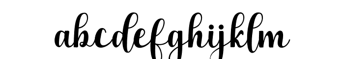 HelloThageda Font LOWERCASE