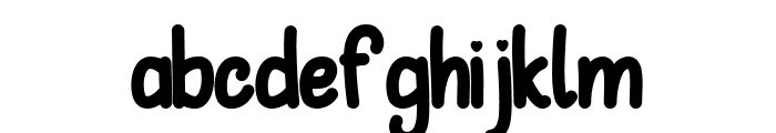 Hellobean Font LOWERCASE