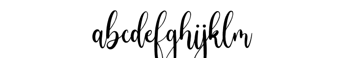 Hellophiy Font LOWERCASE