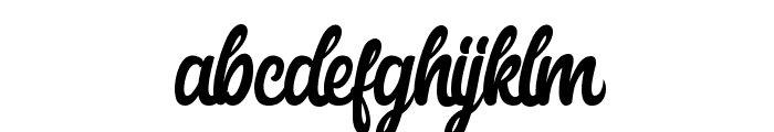 Hellosty Blast Font LOWERCASE