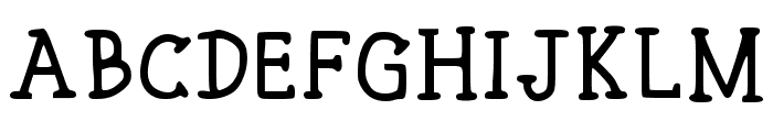 Hellow Regular Font UPPERCASE