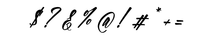 Helloway Rosaltteyno Italic Font OTHER CHARS