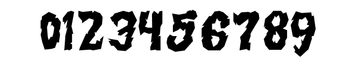 Helloween Nightmare Font OTHER CHARS