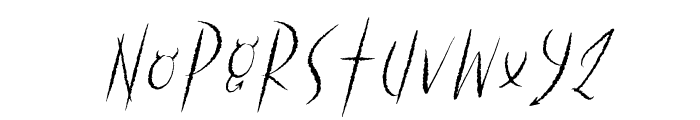 Hellowin Scatcher Italic Font UPPERCASE