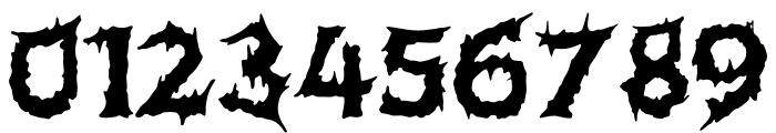 Hellstorm Regular Font OTHER CHARS