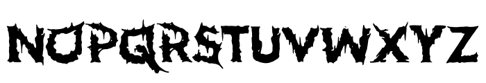 Hellstorm Regular Font UPPERCASE