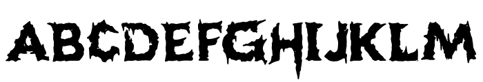 Hellstorm Regular Font LOWERCASE