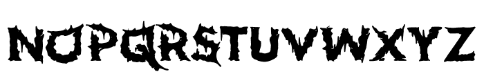 Hellstorm Regular Font LOWERCASE