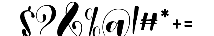 HeloAngel-Regular Font OTHER CHARS