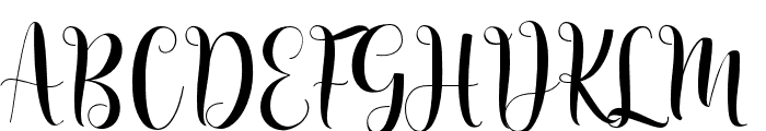 HeloHomes-Regular Font UPPERCASE
