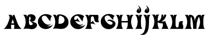 HeloPumpkins Font UPPERCASE