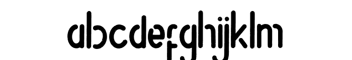 Helomate-Regular Font LOWERCASE