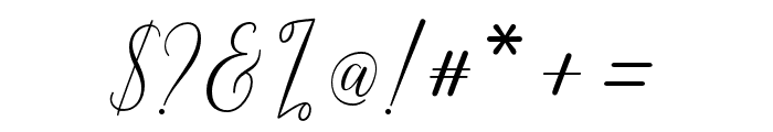 HelostarScript Font OTHER CHARS