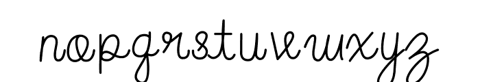 Helove Font LOWERCASE