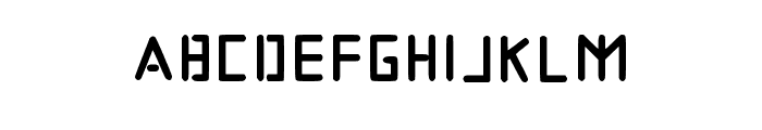 Helsal Regular Font UPPERCASE