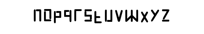 Helsal Regular Font LOWERCASE