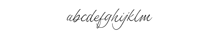 Helsi Script Regular Font LOWERCASE