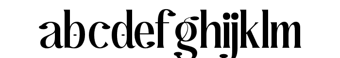 Hemaguci-Regular Font LOWERCASE
