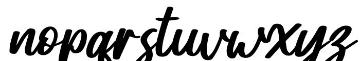 Hemilton Italic Font LOWERCASE